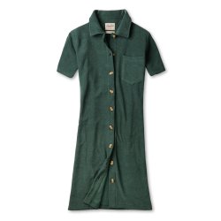 Robe jersey éponge Tropical Green - Packshot 5 / 4