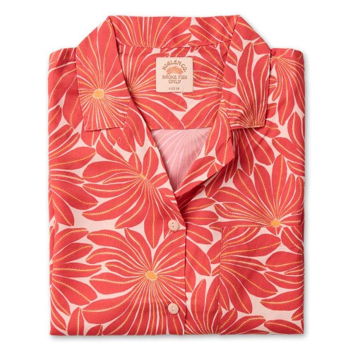 Chemise manches courtes en viscose légère