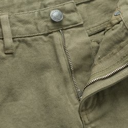 Jupe en coton bio Olive Green - Vue détail 4 / 4