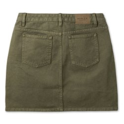Jupe en coton bio Olive Green - Packshot 2 / 4