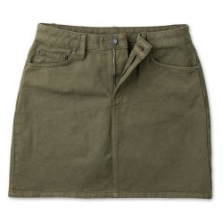 Jupe en coton bio Olive Green - Packshot 1 / 1