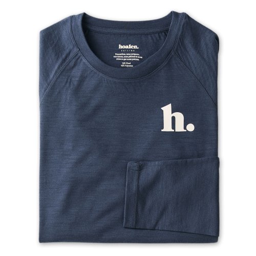 T-Shirt long sleeves, Merino wool