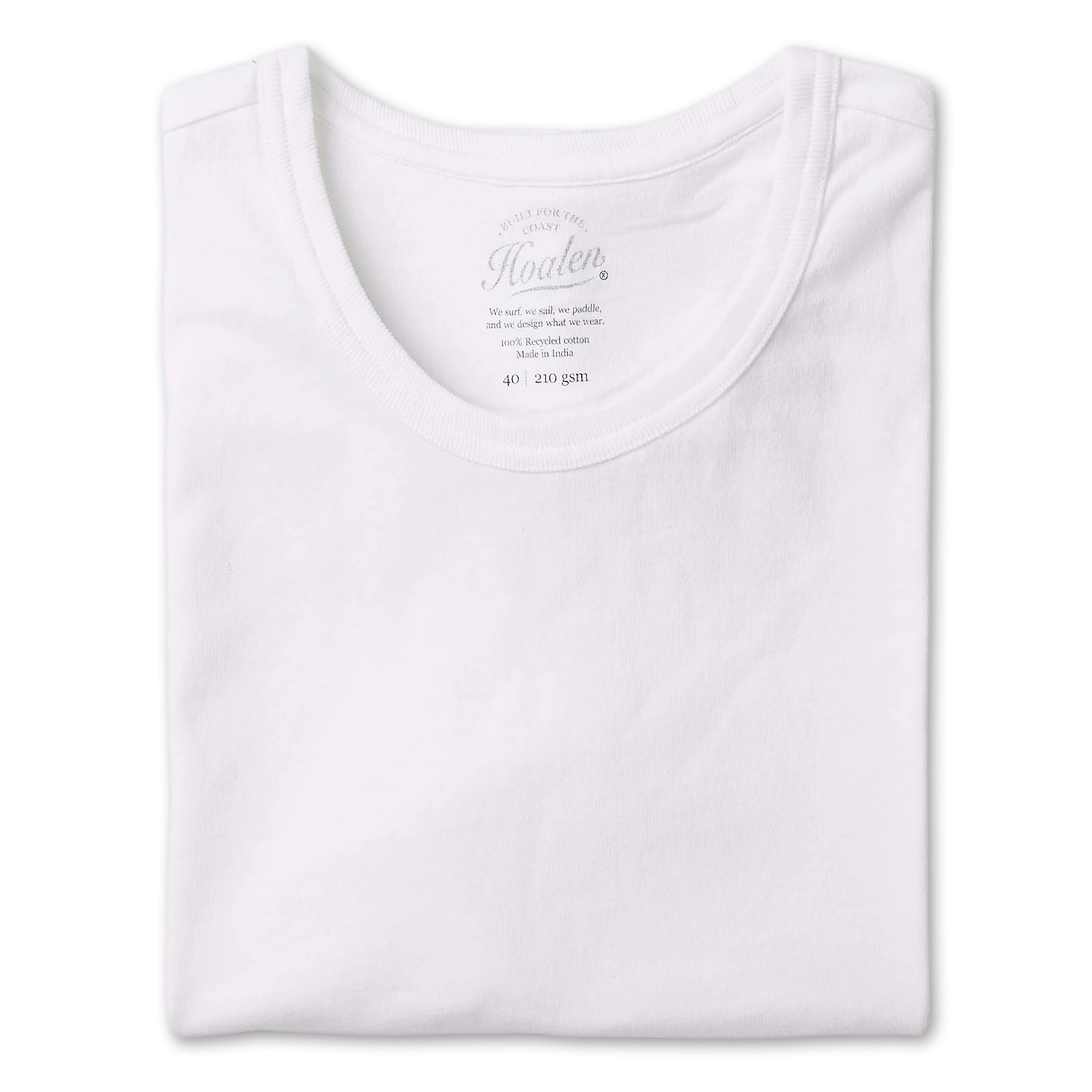 T-Shirt medium 210 gsm Off White - Packshot 1 / 4