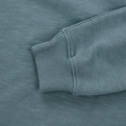 Fog Blue in fleece cotton Hoodie - Detail View 5 / 5