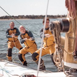 Gold 3 layers Sailing overalls - Outdoor View 2 / 14