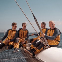 Gold 3 layers Sailing overalls - Outdoor View 4 / 14