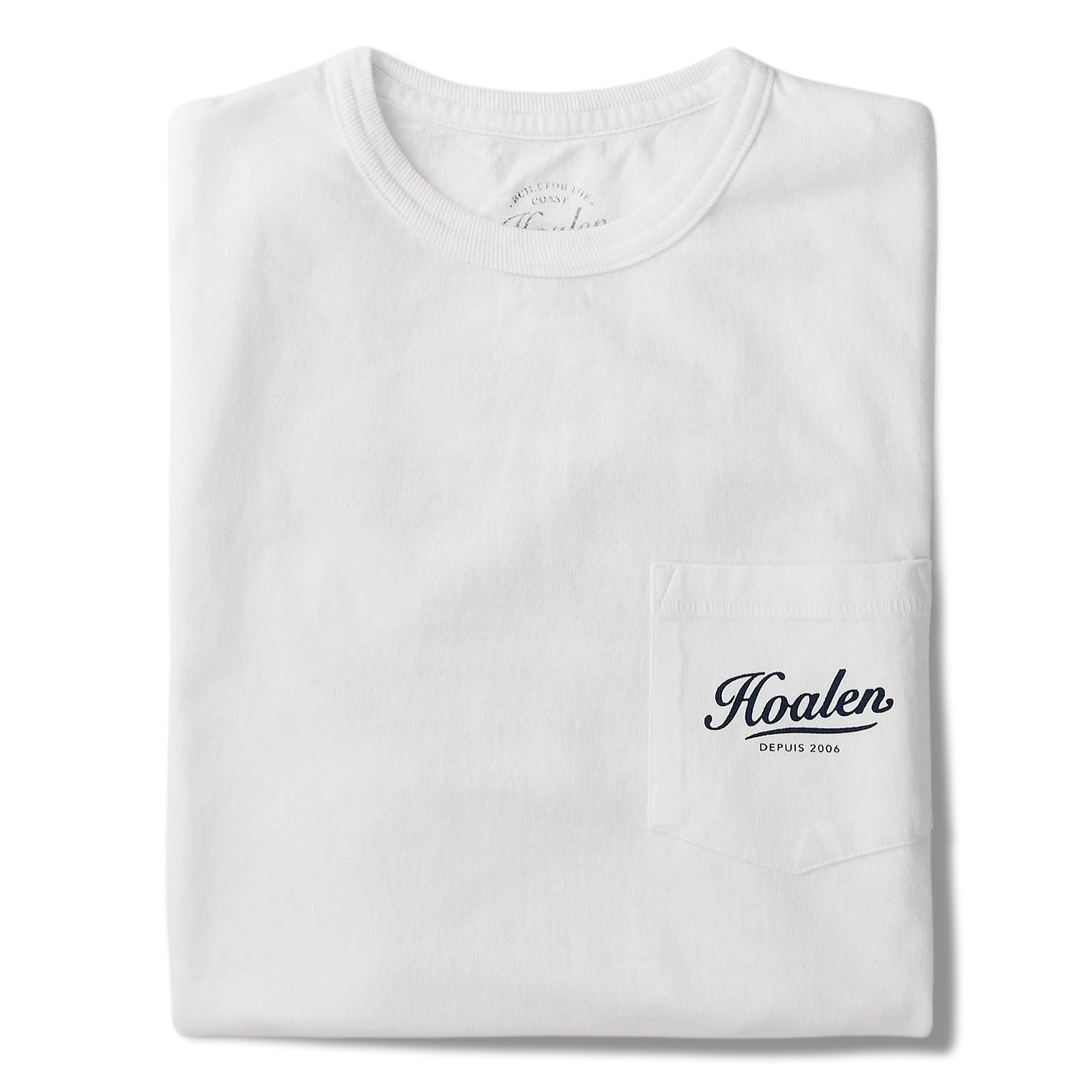 T-Shirt coton recyclé Shell White - Packshot 1 / 7