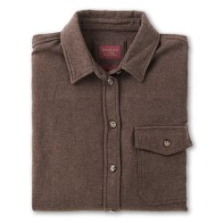 Chemise en flanelle Brown Melange - Packshot 1 / 1