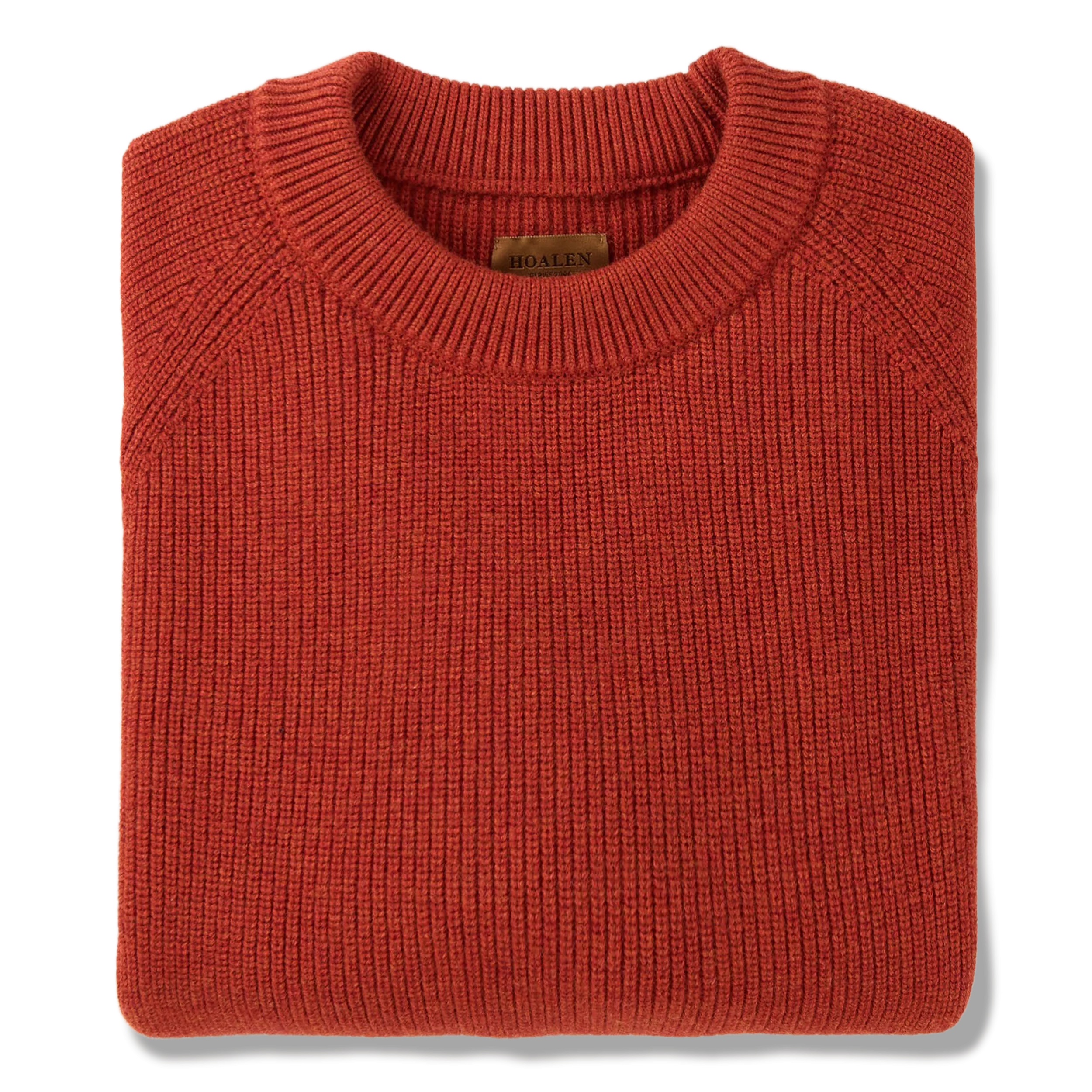 Pullover 100% laine merinos extrafine Orange - Packshot 1 / 5