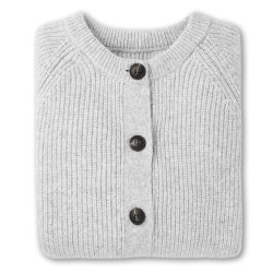 Gilet en laine  Light Grey Melange - Packshot 1 / 1