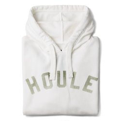 Shell White fleece cotton Hoodie - Packshot 1 / 1