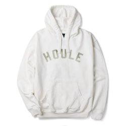Sweat à capuche en molleton Shell White - Packshot 7 / 6