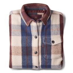 Blue Burgundy Checks warm Overshirt - Packshot 1 / 1