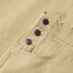 Salopette red-selvedge Beige - Vue détail 1 / 8