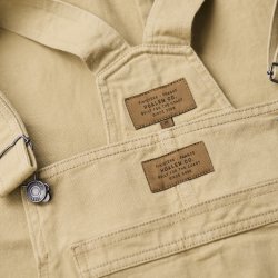 Salopette red-selvedge Beige - Vue détail 3 / 8