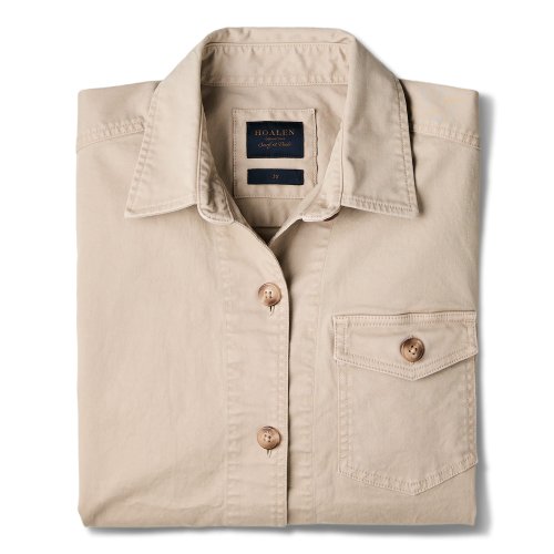 Surchemise en twill épais