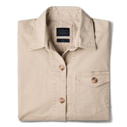 Camel heavy twill Overshirt - Packshot 1 / 1