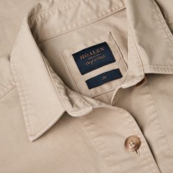 Surchemise en twill épais Camel - Vue détail 3 / 6