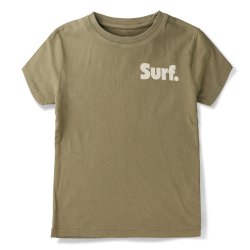 T-Shirt surf Military Green - Packshot 2 / 4