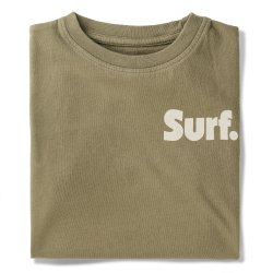 T-Shirt surf Military Green - Packshot 1 / 1