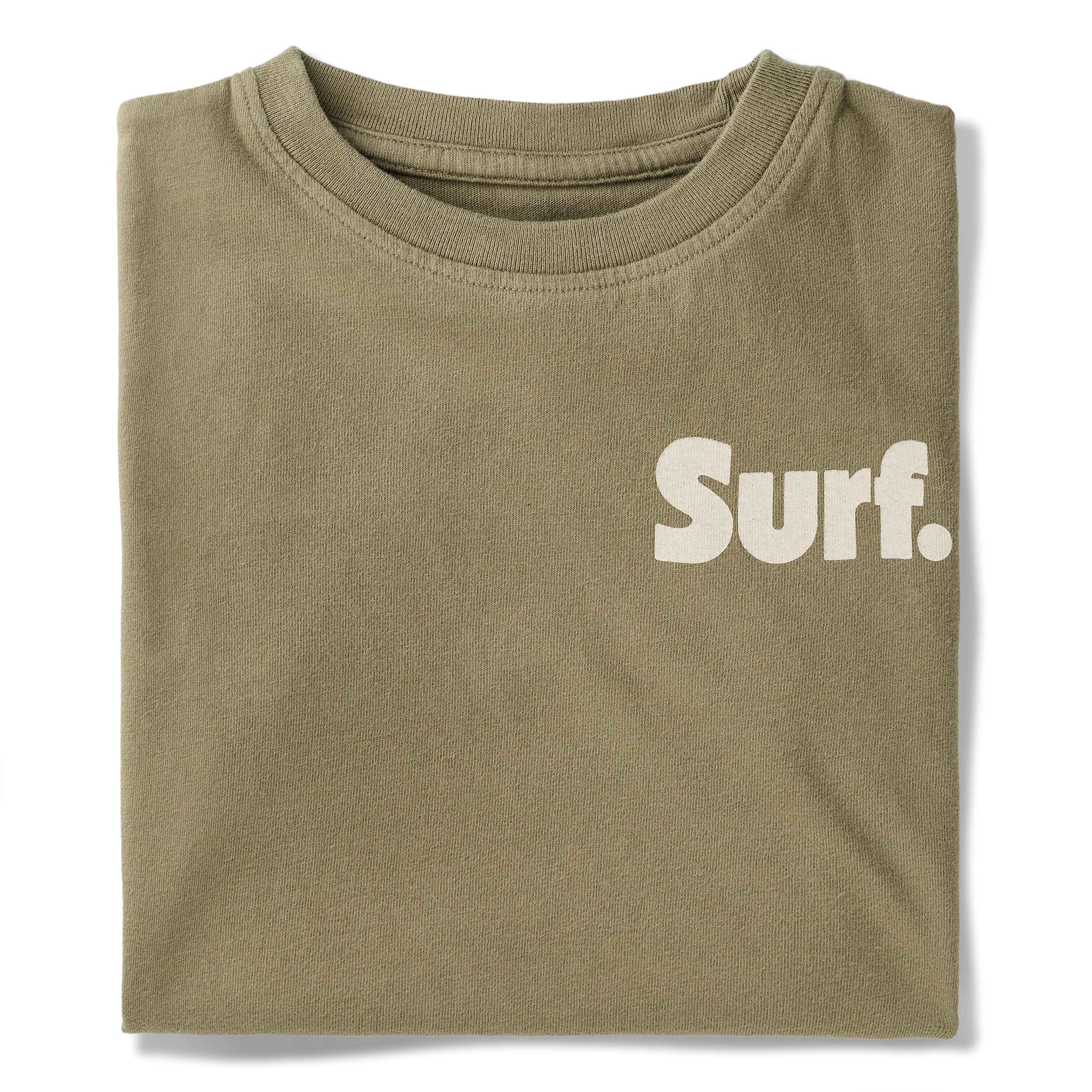 T-Shirt surf Military Green - Packshot 1 / 4