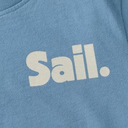 T-Shirt surf North Blue - Vue détail 3 / 4