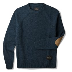 Pull en laine mérinos extrafine Deep Blue - Packshot 2 / 6