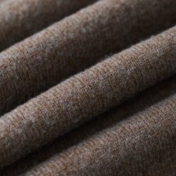 Pull en laine mérinos extrafine Brown Melange - Vue détail 2 / 6