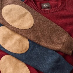 Pull en laine mérinos extrafine Brown Melange - Vue extérieure 2 / 6