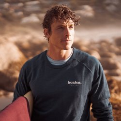 Sweat en molleton Navy Blue - Vue extérieure 2 / 8