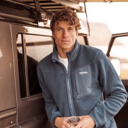Veste polaire Sherpa Navy Blue - Vue extérieure 2 / 8