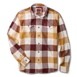 Chemise à carreaux vichy Burgundy Honey Vichy - Packshot 3 / 7