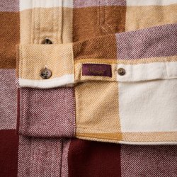 Chemise à carreaux vichy Burgundy Honey Vichy - Vue détail 5 / 7