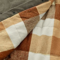 Surchemise en velours Kaki - Vue détail 5 / 5