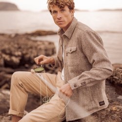 Surchemise tweed de laine Tweed - Vue extérieure 3 / 8