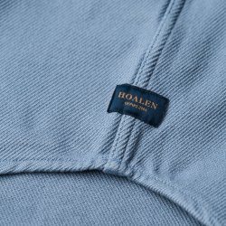 Surchemise en twill épais Fog Blue - Vue détail 2 / 9