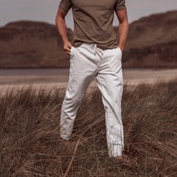 Off White Relax fit Pants - Outdoor View 2 / 9