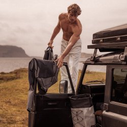 Off White Relax fit Pants - Outdoor View 4 / 9