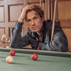 Chemise à carreaux en flanelle Blue Grey Checks - Vue extérieure 2 / 7
