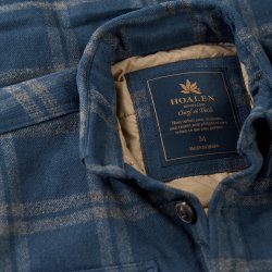 Surchemise à carreaux  Blue Grey Checks - Vue détail 3 / 6
