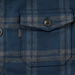 Surchemise à carreaux  Blue Grey Checks - Vue détail 4 / 6