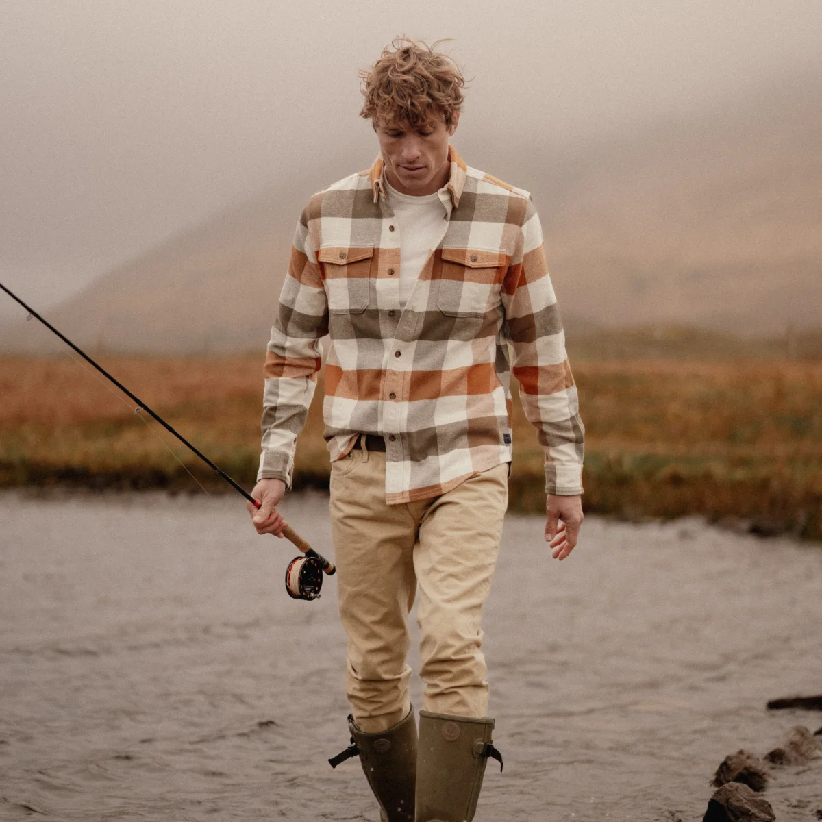 Chemise à carreaux en flanelle