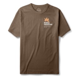 T-Shirt coton recyclé Brown - Packshot 2 / 4