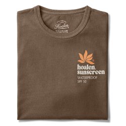 T-Shirt coton recyclé Brown - Packshot 1 / 1