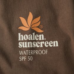 T-Shirt coton recyclé Brown - Vue détail 3 / 4