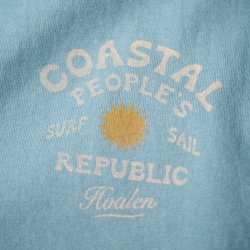 T-Shirt coton recyclé  North Blue - Vue détail 2 / 4