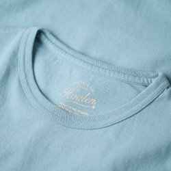 T-Shirt coton recyclé  North Blue - Vue détail 3 / 4