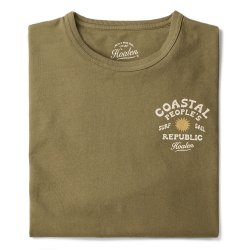 T-Shirt coton recyclé  Military Green - Packshot 1 / 1