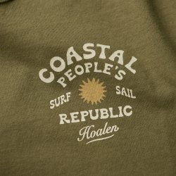 T-Shirt coton recyclé  Military Green - Vue détail 1 / 4