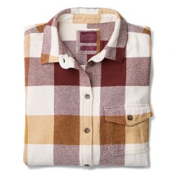Chemise à carreaux Vichy Burgundy Honey Vichy - Packshot 1 / 1
